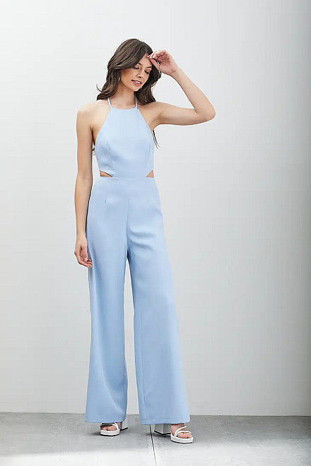 LILLY JUMPSUIT IN LIGHT BLUE